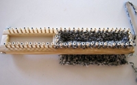 instructables petercd Adjustable Knitting Loom